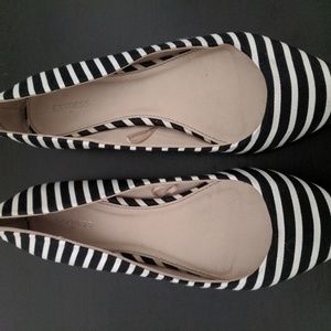 Express Striped Flats